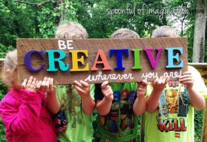 be creative