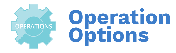 Operation Options