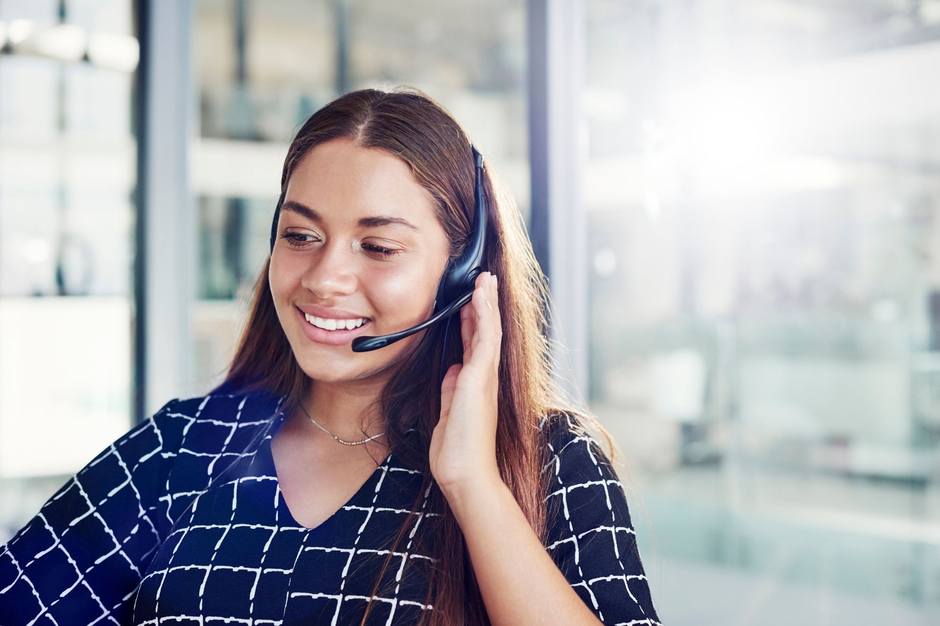 women on the phone with someone