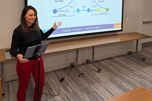 Jessica McKnight speaking